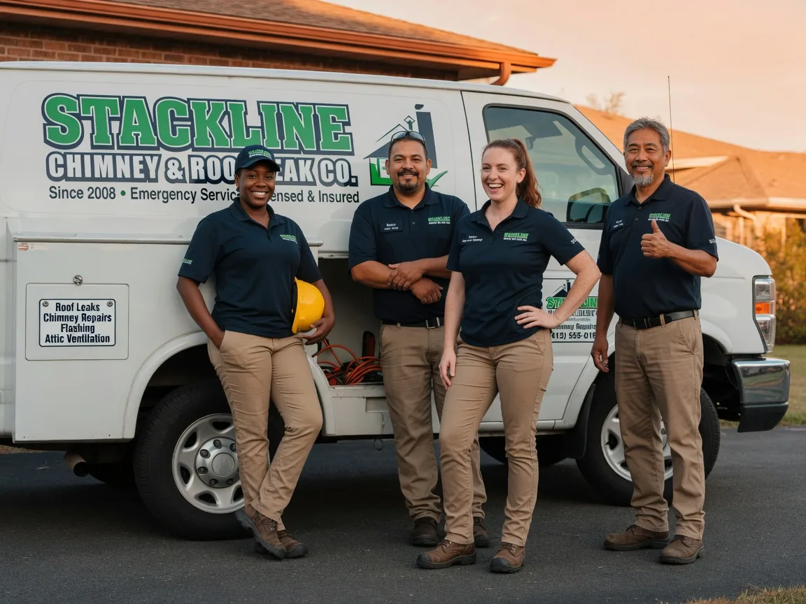 Chimney flashing repair company in Charter Oak, IA